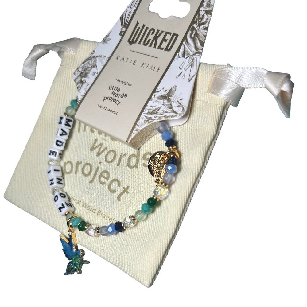 Little Words Project Wicked Stretch Beaded Bracelet With Charms - Picture 3 of 6